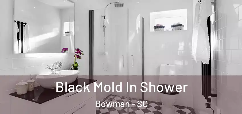  Black Mold In Shower Bowman - SC