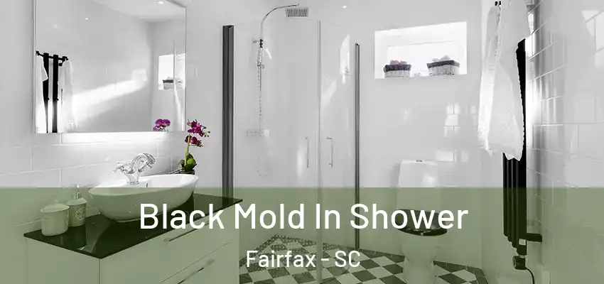  Black Mold In Shower Fairfax - SC